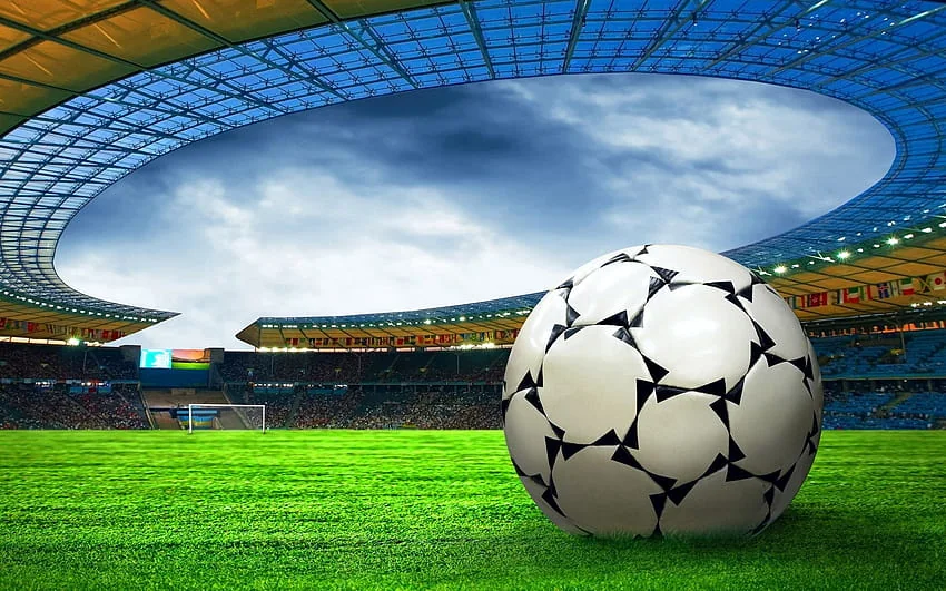 Aksi pertandingan yang mencerminkan navigasi liga dan kartu event olahraga